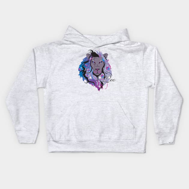 Starlight Leo Kids Hoodie by The Cuban Witch